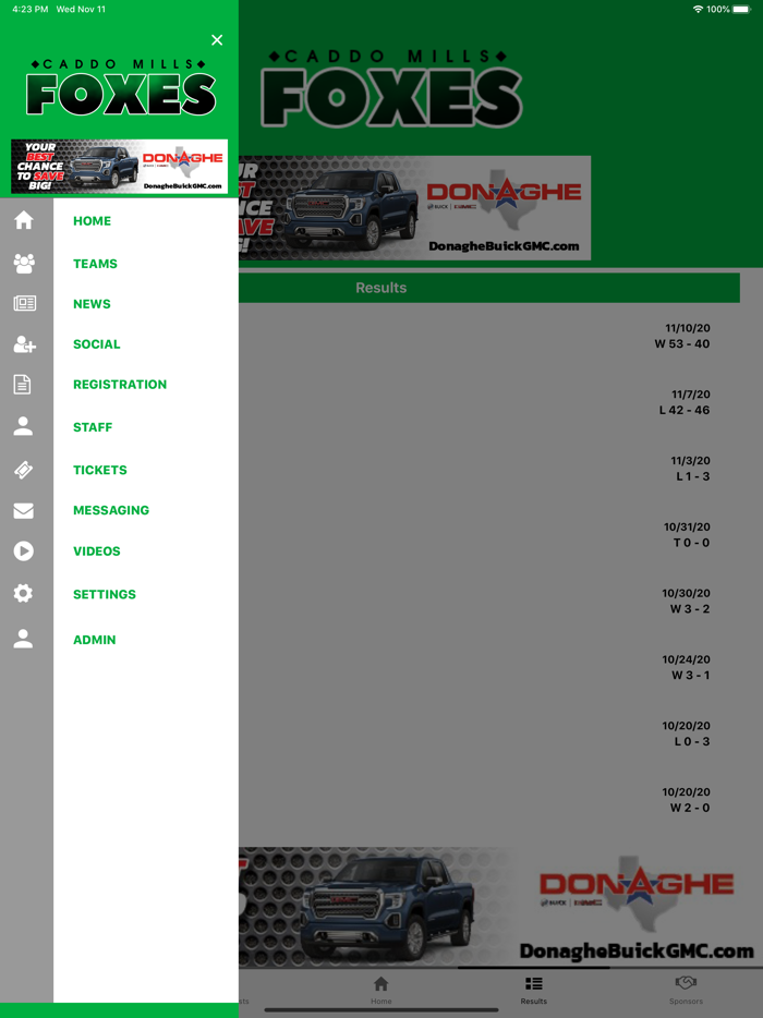 Caddo Mills Foxes Athletics