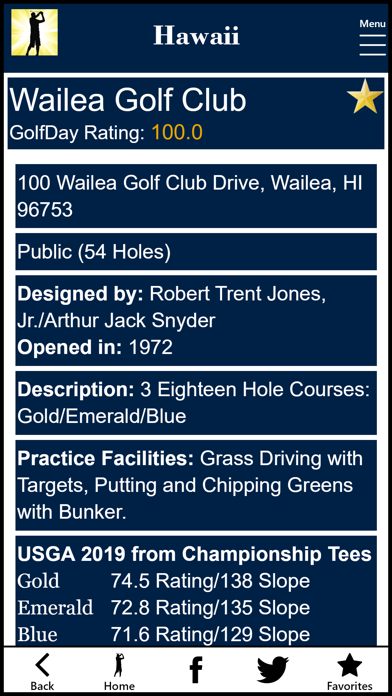 GolfDay Hawaii Screenshot