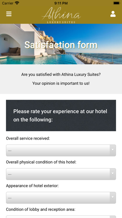 Athina Luxury Suites Screenshot