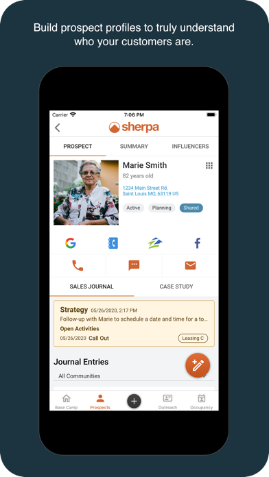 Sherpa CRM for iPhone - Free App Download