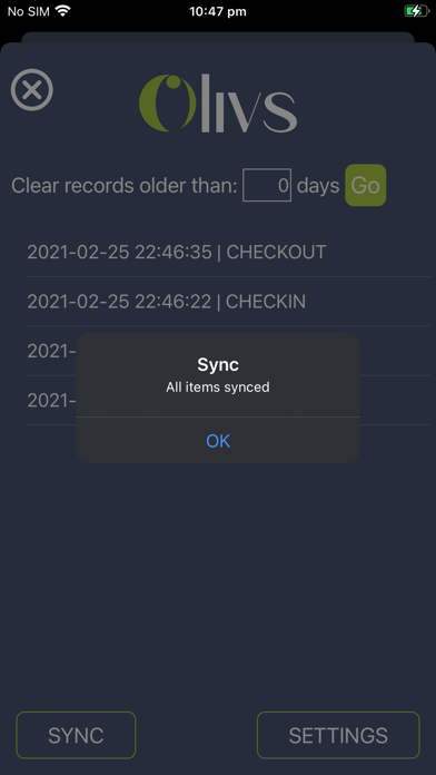 Olivs OnTime Screenshot