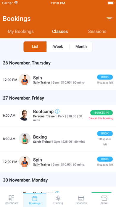 148 Wellness Screenshot