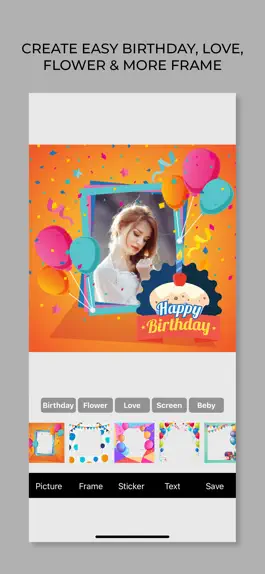Game screenshot Birthday Wishes & Card Frame mod apk