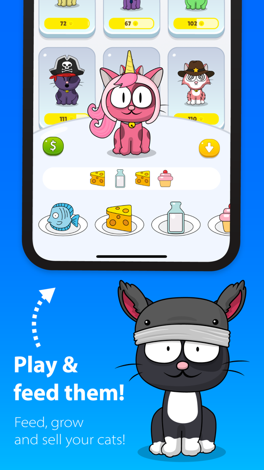 #2. Cats Empire - Feed Color Game (iOS) 由: Alberto Aznar