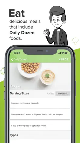 Game screenshot Dr. Greger’s Daily Dozen hack