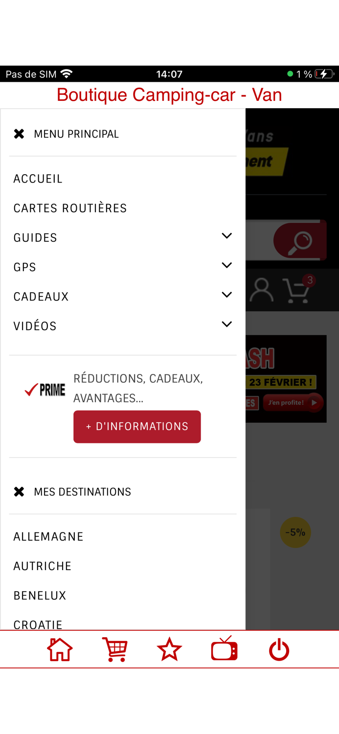 Boutique Camping car Van