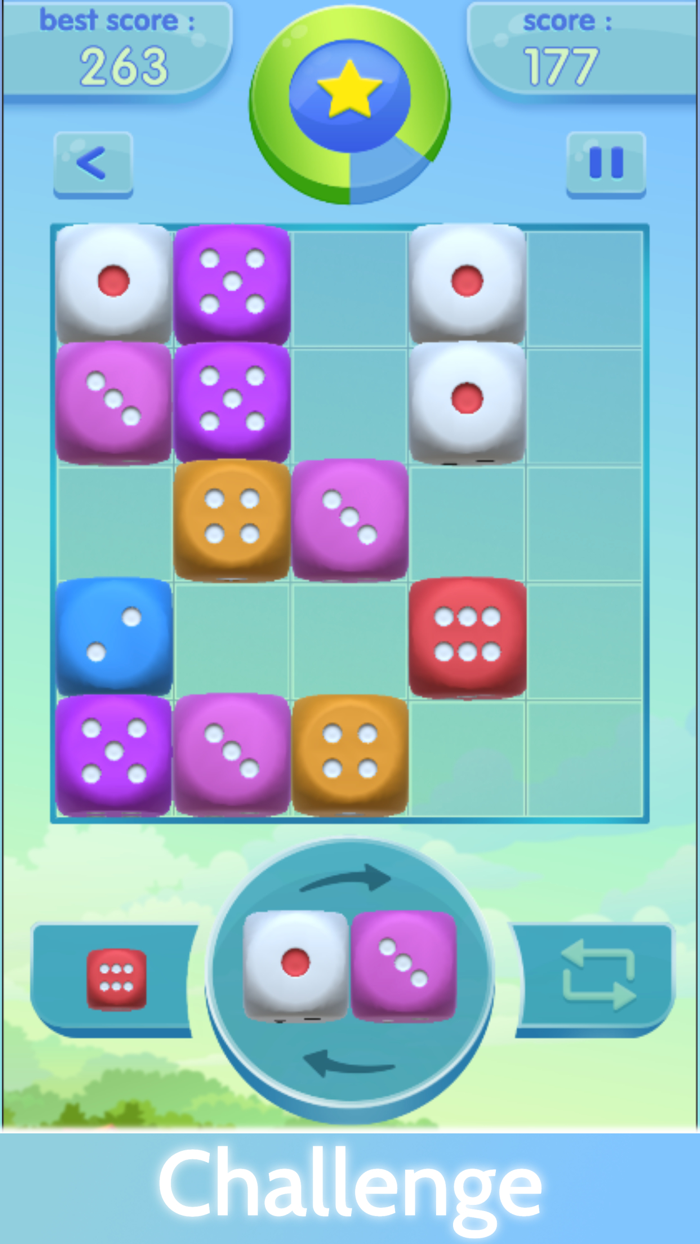 Dice MergePuzzle Game