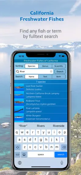 Game screenshot California Freshwater Fishes hack