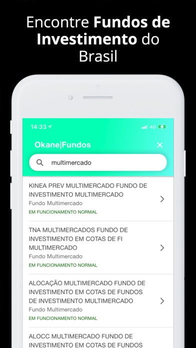 Fundos de Investimento | Okane Screenshot