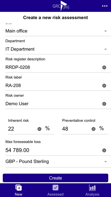 Risk Assessments