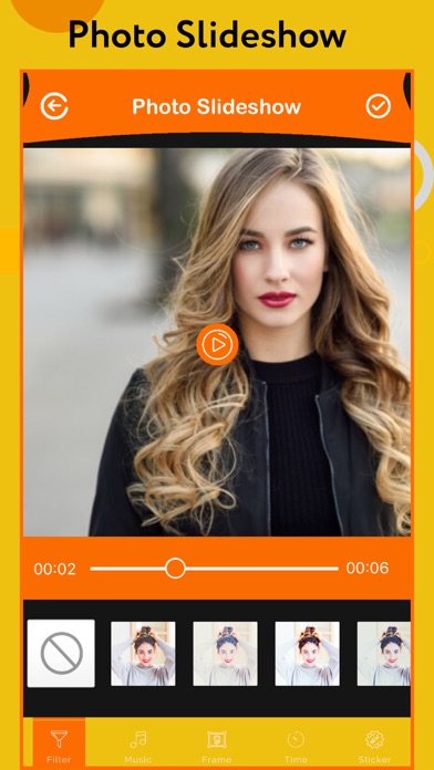 Screenshot #1 pour Photo Slideshow Plus Music