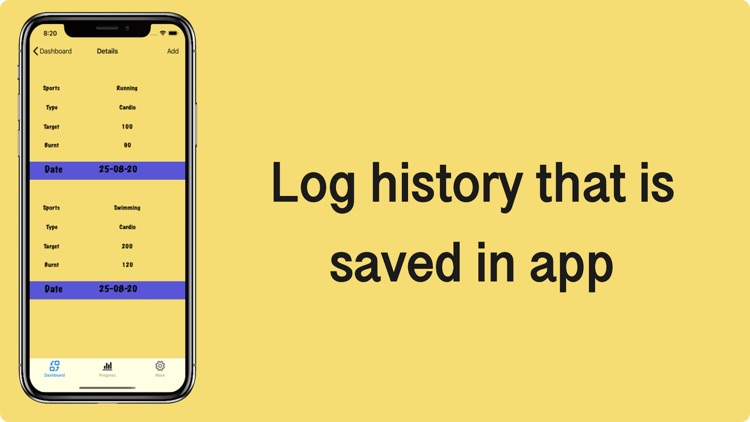 Calotracker screenshot-3