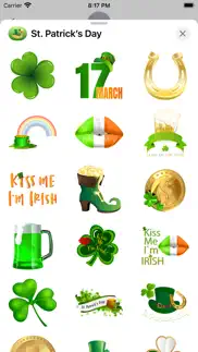 st. patrick’s day stickers iphone screenshot 2