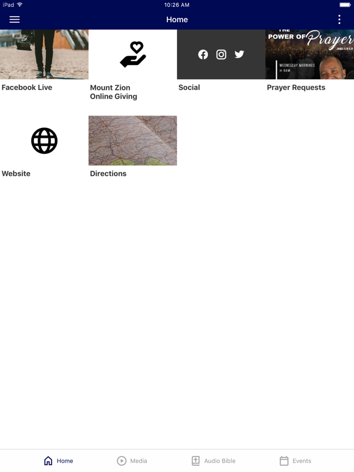 The Mount Zion Baptist Church