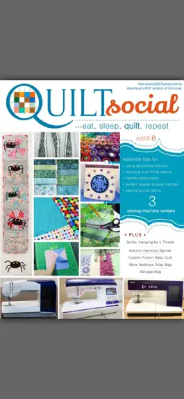 Game screenshot QUILTsocial Magazine mod apk