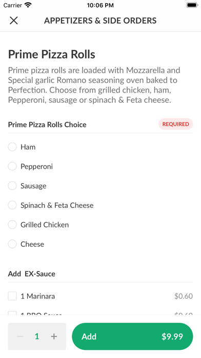 Prime Pizza & Grill Screenshot