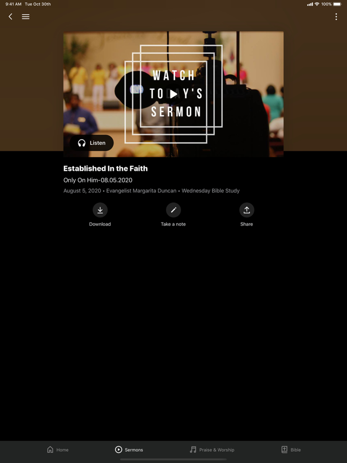 Faith Outreach Church Augusta