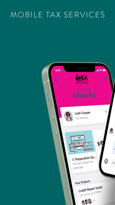 K and A Mobile Tax Services Screenshot