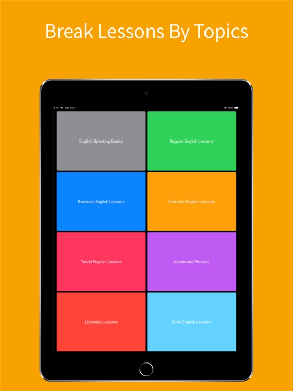 Screenshot #4 pour English Learning Application