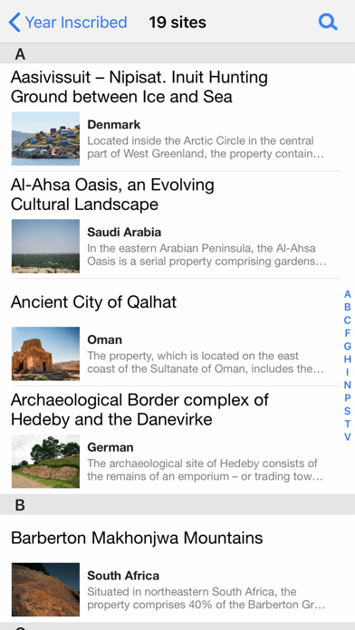 UNESCO World Heritage Screenshot
