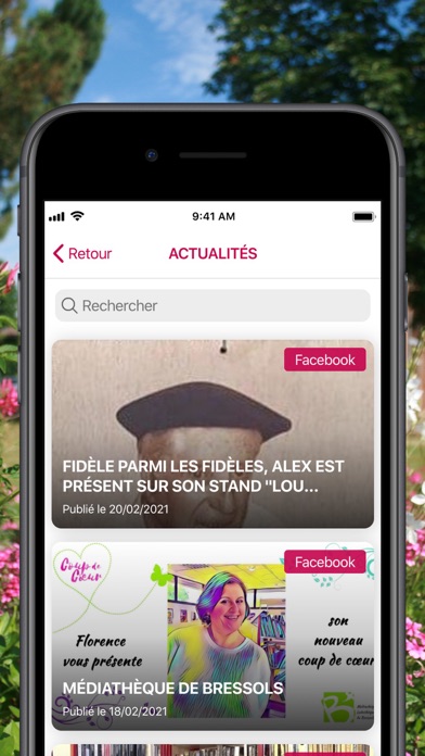 L'appli Bressols Screenshot
