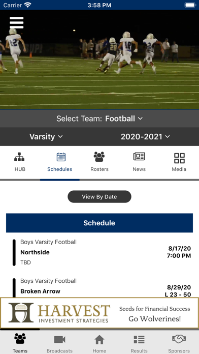 Bentonville West Wolverines Screenshot