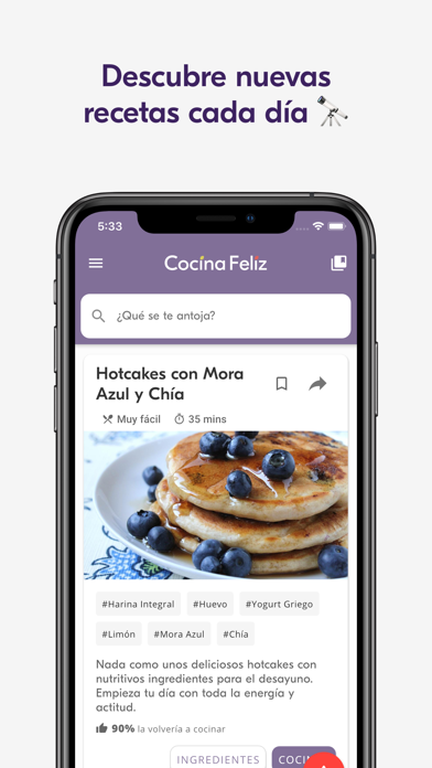 Cocina Feliz iPhone screenshot 6 - Food & Drink app