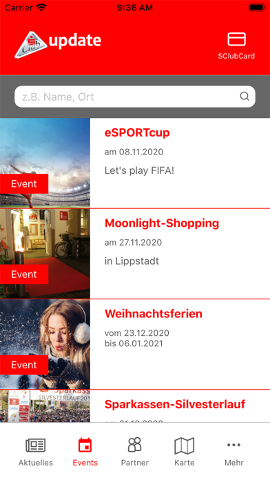 S-Club Hellweg-Lippe Screenshot