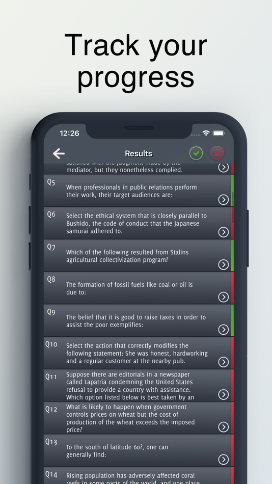 #6. FSOT Practice Test Prep (iOS) 由: Adnan Sheikh