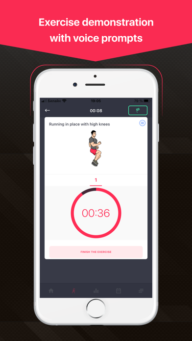 FitLife24 - home workout Screenshot