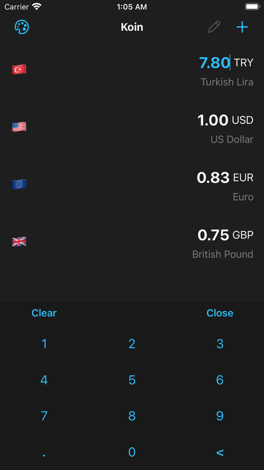 #1. Koin: Currency Converter (iOS) 由: Goksel Koksal
