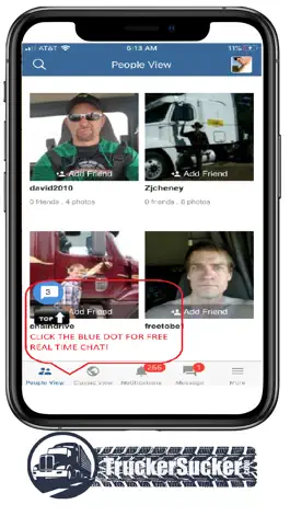 Game screenshot TruckerSucker gay dating chat hack