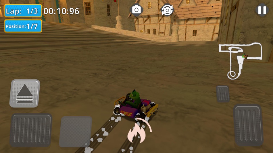 #8. Moorhuhn Kart (iOS) 由: Higgs Games GmbH