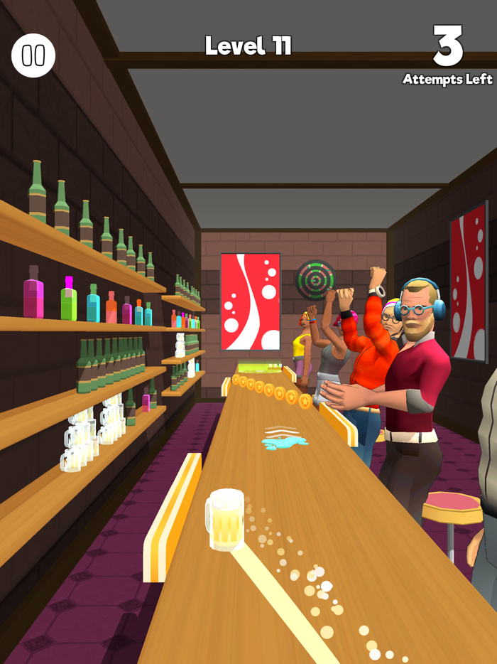 Bartender  Slide Drinks