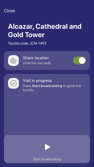 On Guide Tours Operator Screenshot