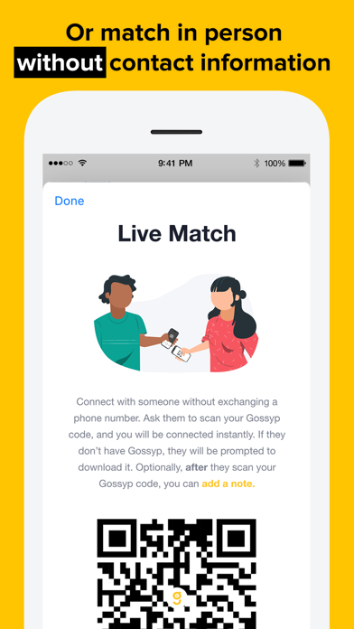 Gossyp - Friendship and Dating Screenshot