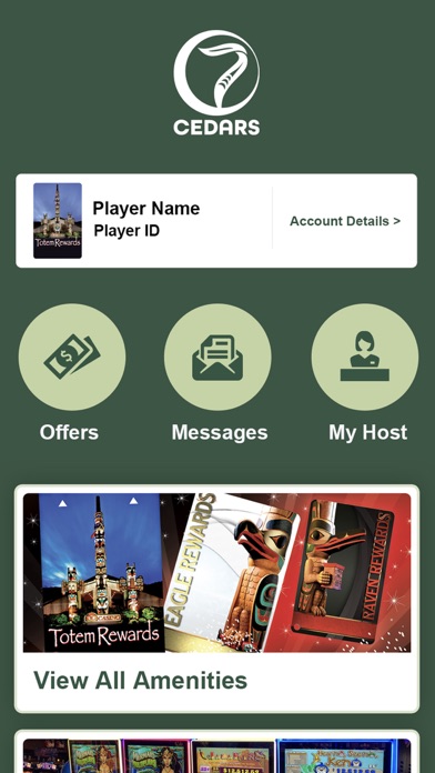 7 Cedars Mobile App Screenshot