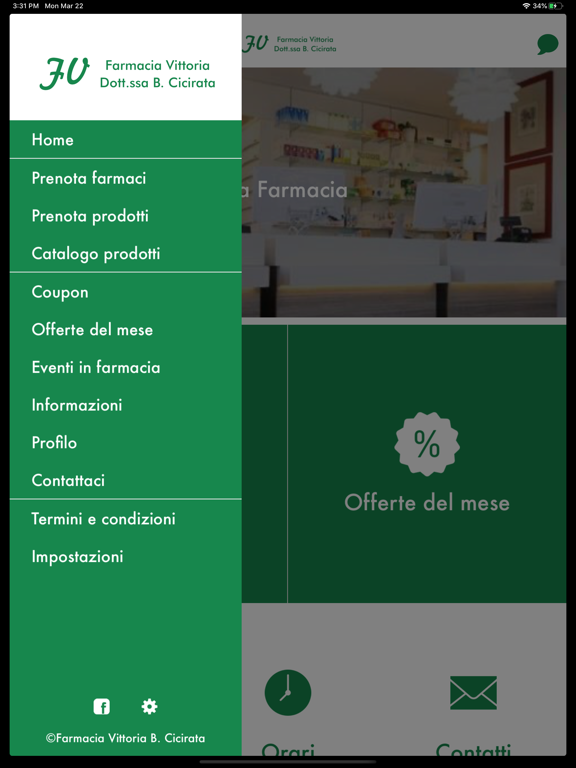 Farmacia Vittoria Cicirata screenshot 2