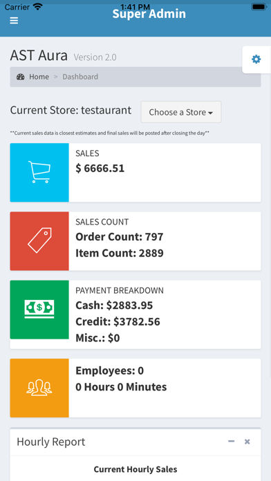 ASTPOS Analytics screenshot 2