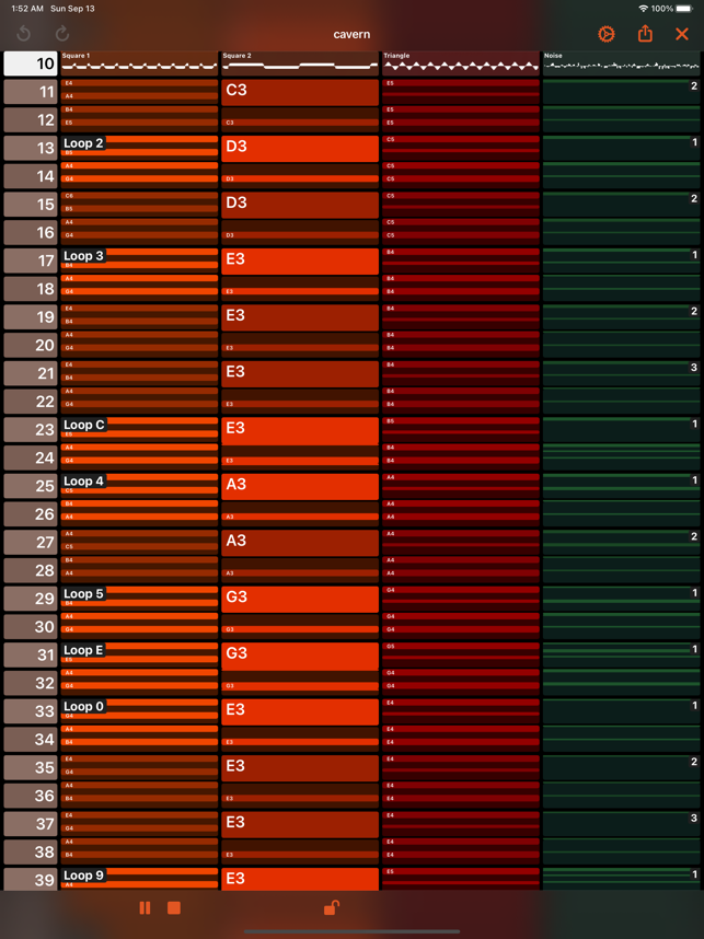 ‎October - Chiptune Maker Screenshot