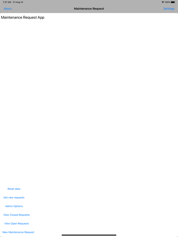 Screenshot #4 pour Maintenance Request MTT