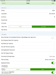 TimeTracker Pro ipad bilder 3