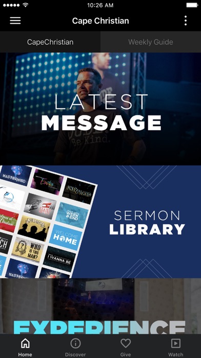 Cape Christian Church Screenshot