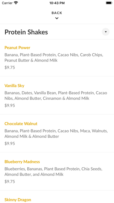 Protini Bar Screenshot