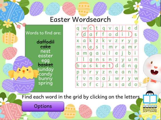 Screenshot #6 pour Easter Wordsearch Lite