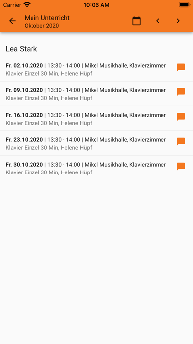 Screenshot #2 pour Musikschule Hilpoltstein
