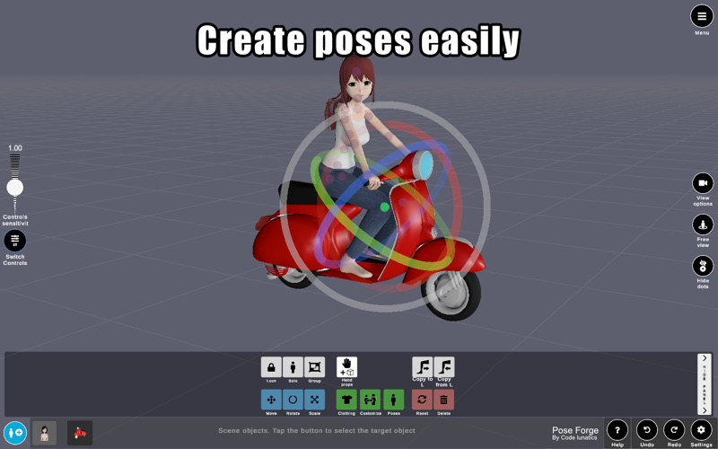 pose forge iphone screenshot 1