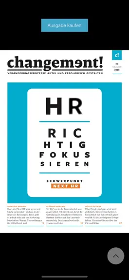 Game screenshot changement - das Magazin hack