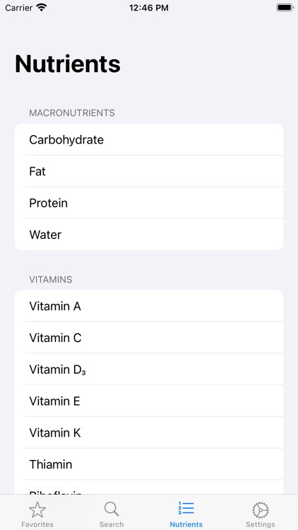 Food Data screenshot-4