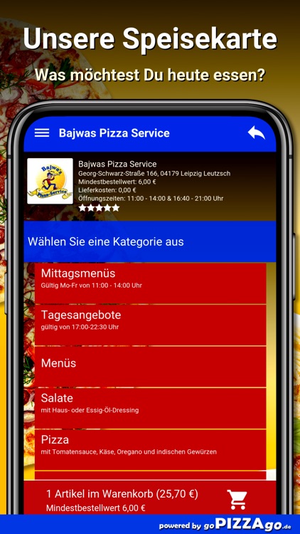 Bajwas Pizza Leipzig Leutzsch screenshot-3